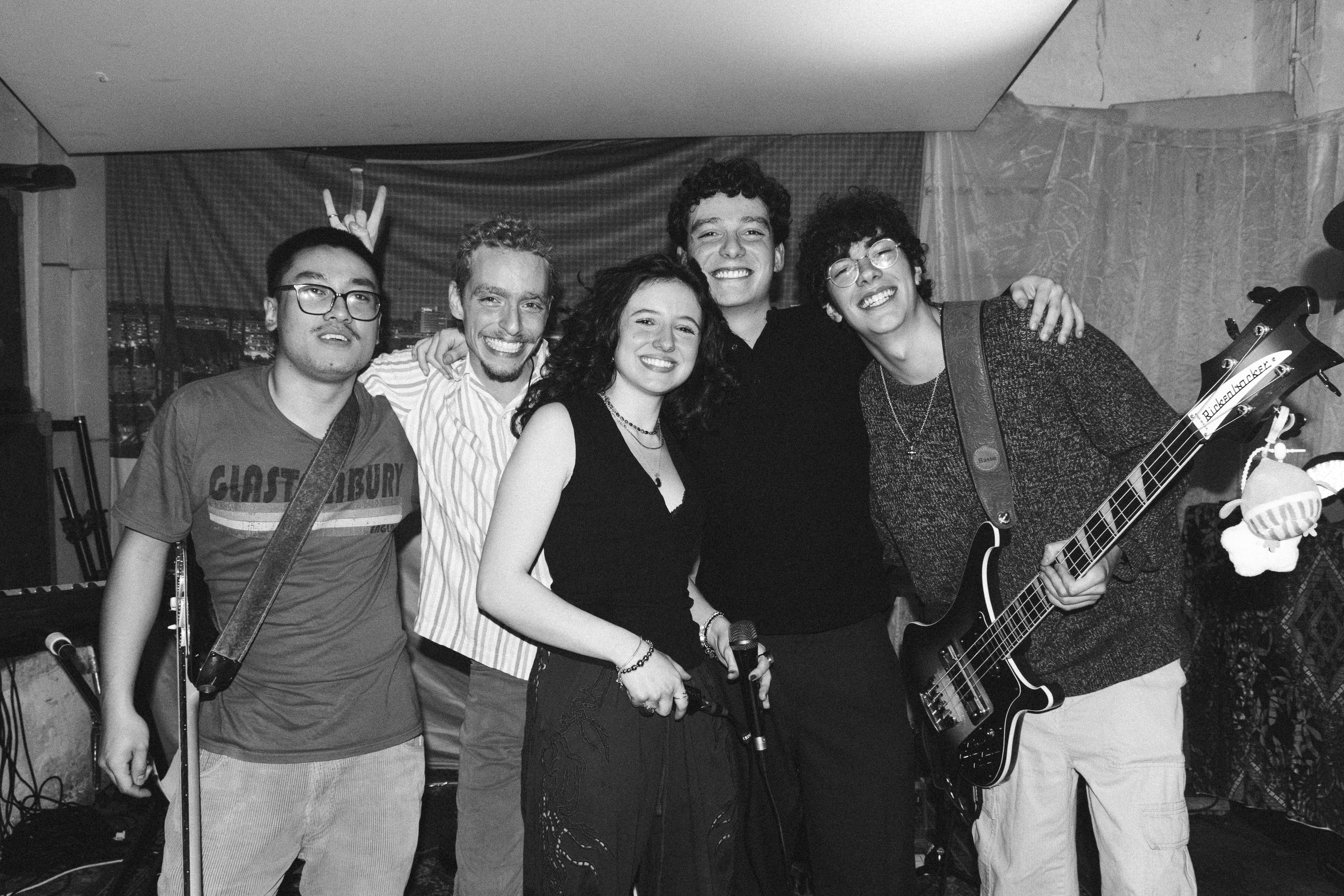 Bobby Pin — full band after the show